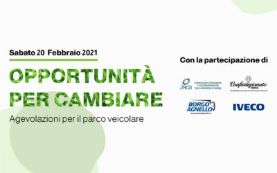 Opportunità per cambiare: agevolazioni per il parco veicolare
