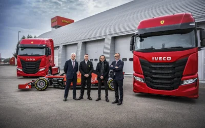 IVECO consegna due IVECO S-Way alla Scuderia Ferrari