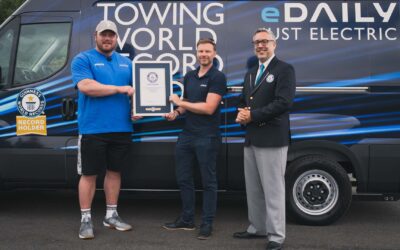 Guinness World Record IVECO eDaily per il carico più pesante trainato da un furgone elettrico