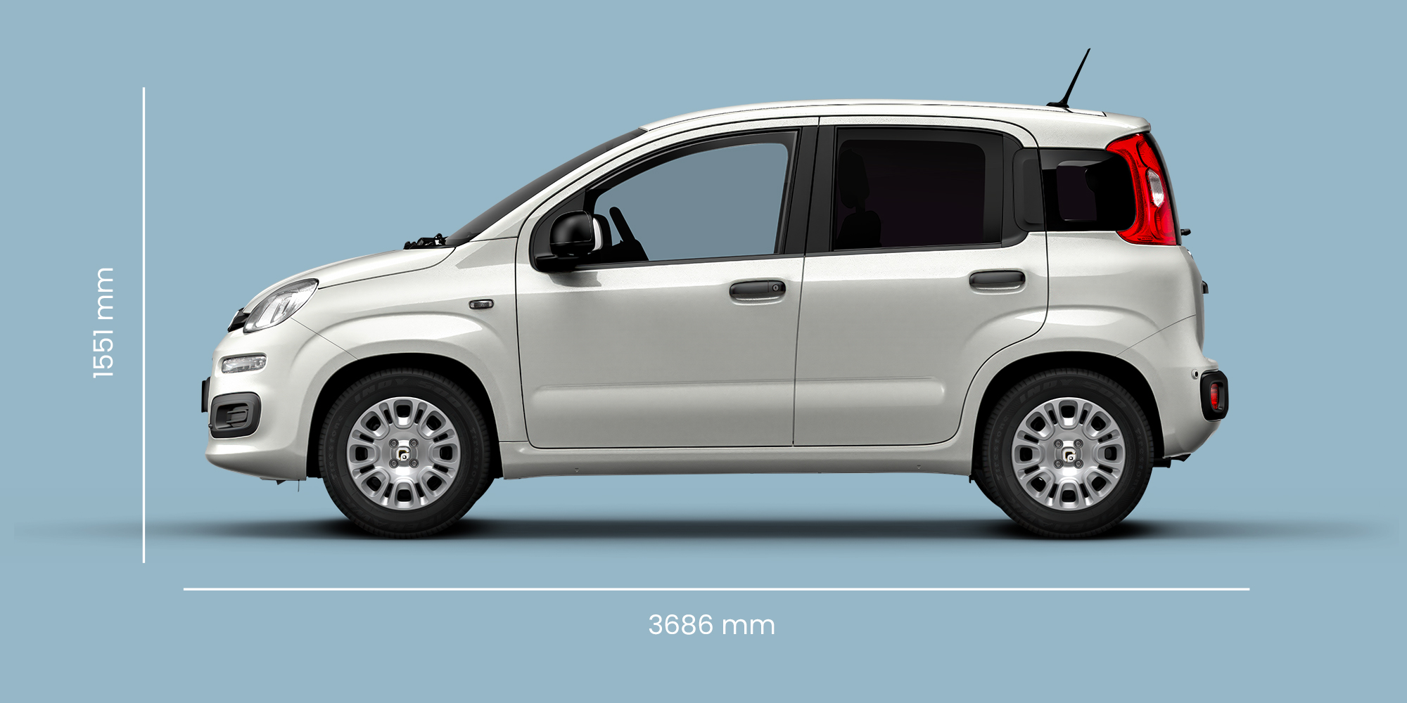 fiat-panda-van-hybrid-dimensioni