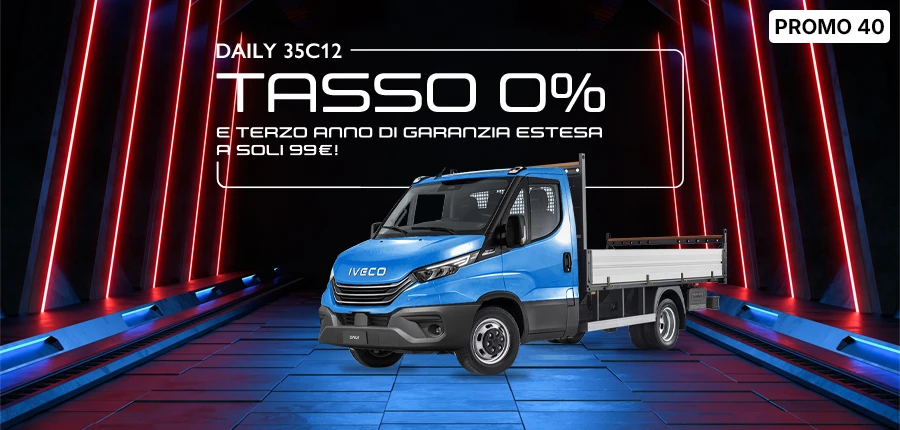 iveco daily promo 40 banner