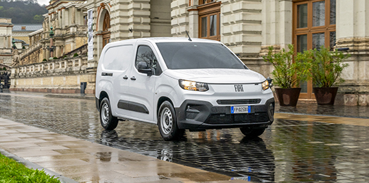 FIAT Doblo in centro storico