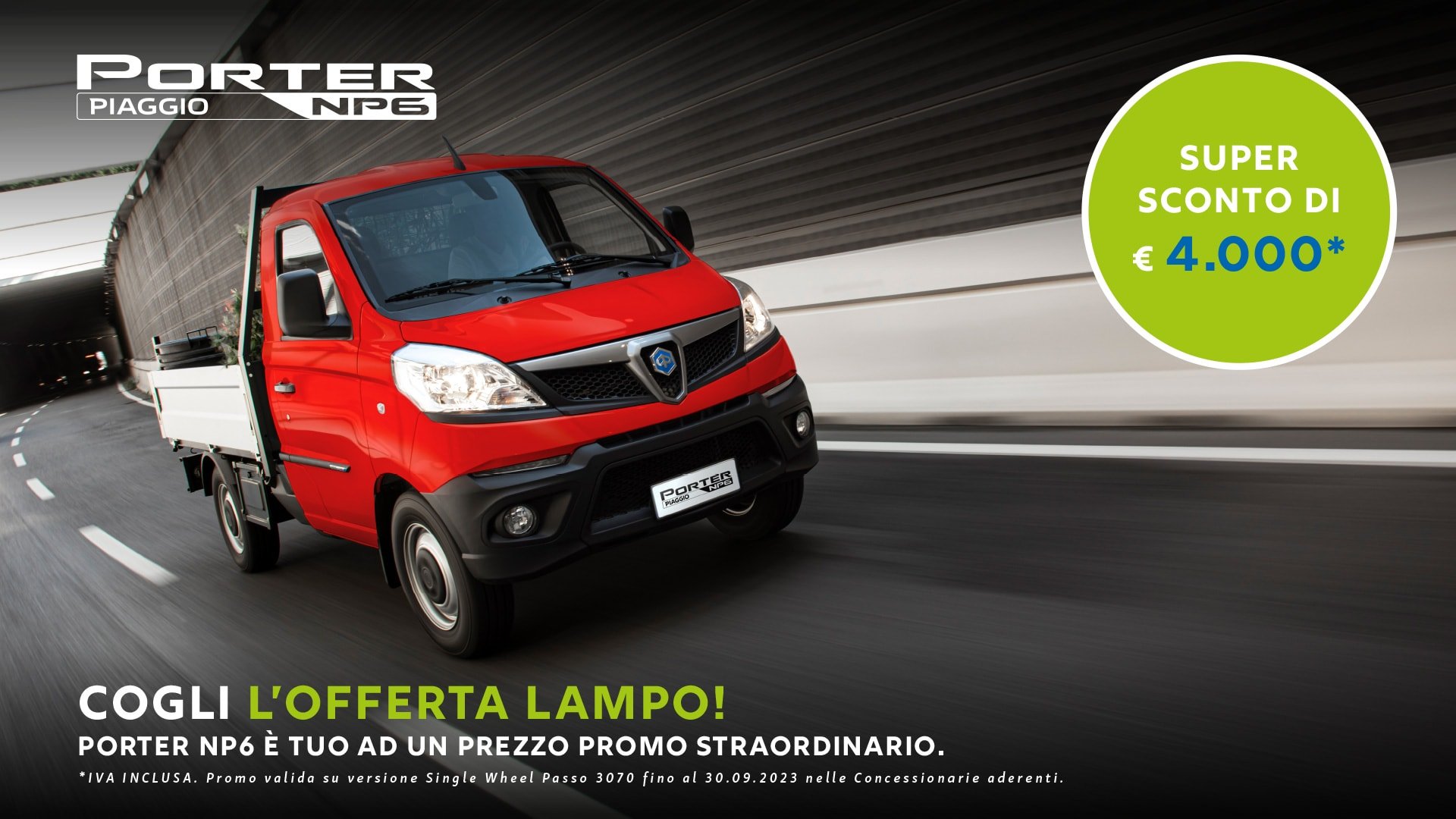 piaggio porter np6 promo lampo v2